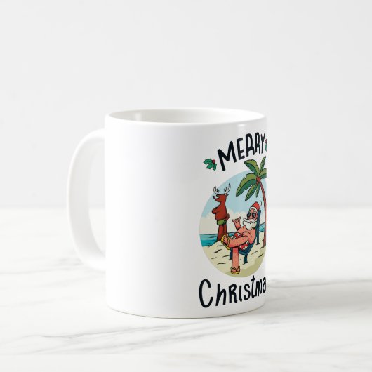 Christmas in July Kaffeetasse (Vorderseite Links)