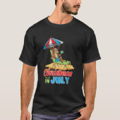 Christmas In July Reindeer T-Shirt (Vorderseite)