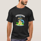 Christmas in July Snowman Beach Christmas Tank Top (Vorderseite)