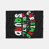 Christmas In July Squad Funny Christma Summer Men  Fleecedecke (Vorderseite (Horizontal))