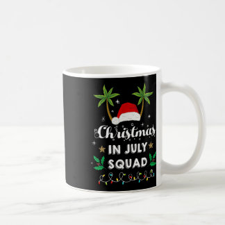 Christmas In July Squad Funny Summer Xmas Santa Ha Kaffeetasse