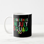 Christmas In July Squad Funny Xmas Men Women Kids Kaffeetasse (Links)