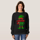 Christmas In July  Summer Elf Santa Xmas Sweatshirt (Vorne ganz)