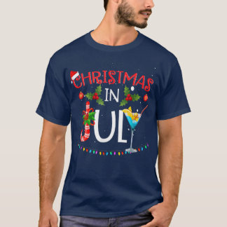 Christmas In July TSummer Beach Vacation  T-Shirt