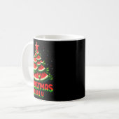 Christmas In July Watermelon Tree Summer Mens Wome Kaffeetasse (Vorderseite Links)