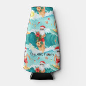 Christmas in July with SANTA CLAUS   Flaschenkühler (Vorderseite)