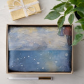 Christmas in New York – Winter City Scene Seidenpapier (Geschenk)