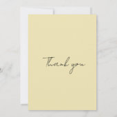 Christmas in Paris Thank You Card – Eiffel Tower Dankeskarte (Rückseite)