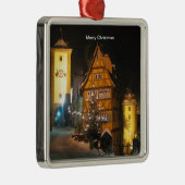 CHRISTMAS in ROTHENBURG GERMANY Ornament Aus Metall (Rechts)
