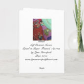 CHRISTMAS IN SAN MIGUEL FEIERTAGSKARTE (Rückseite)