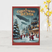 Christmas in Tartaria Card Vintage Conspiracy  Karte (Gelbe Blume)