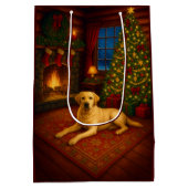 Christmas In Tennessee Labrador Holiday  Mittlere Geschenktüte (Rückseite)