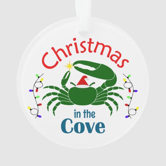 Christmas in the Cove Ornament (Rückseite)
