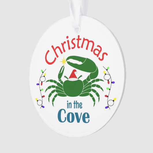 Christmas in the Cove Ornament (Vorderseite)