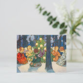 Christmas in the forest - Zdenek Guth  Postkarte (Stehend Vorderseite)