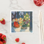 Christmas in the forest - Zdenek Guth Serviette (Beispiel)