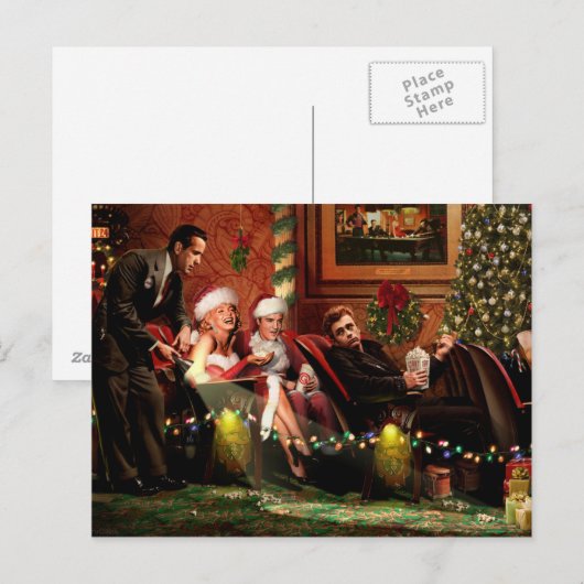 Christmas Interlude Feiertagspostkarte (Vorne/Hinten)