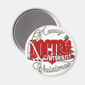 CHRISTMAS INTERNIST MAGNET (Vorderseite/Rückseite)