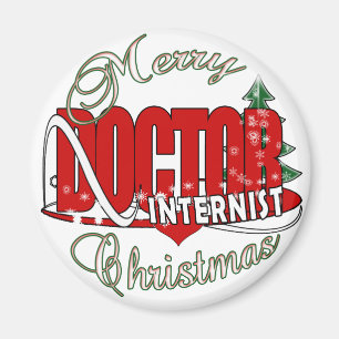 CHRISTMAS INTERNIST MAGNET