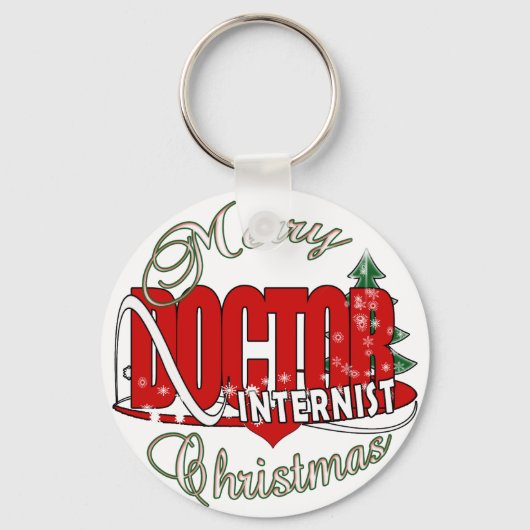 CHRISTMAS INTERNIST SCHLÜSSELANHÄNGER (Vorderseite)
