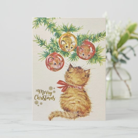 Christmas Invitation  (Stehend Vorderseite)