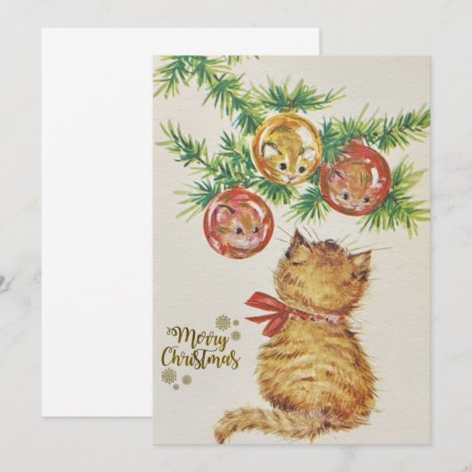 Christmas Invitation  (Vorne/Hinten)