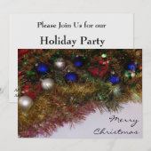 Christmas Invitation Einladung (Vorne/Hinten)