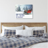 CHRISTMAS INVITATION LEINWAND (Insitu (Schlafzimmer))