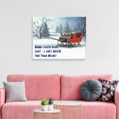 CHRISTMAS INVITATION LEINWAND (Insitu (Wohnzimmer))