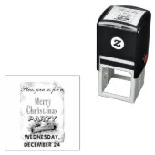 christmas invitations cards permastempel (Beispiel)