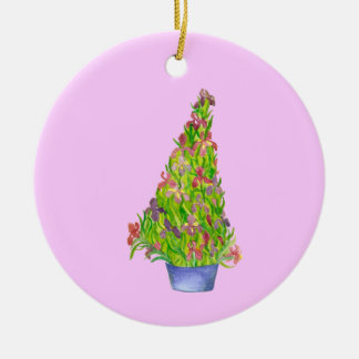 Christmas-Iris-Kunstornament Keramik Ornament