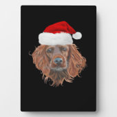 Christmas Irish Setter Classic T-Shirt Fotoplatte (Vorderseite)