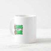 Christmas Is Awesome Digital Art Design _1 Kaffeetasse (Vorderseite Links)