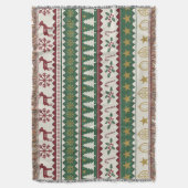 Christmas is cozy and refreshing Throw Blanket Decke (Vorderseite Vertikal)