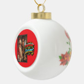 Christmas is for Everyone! Keramik Kugel-Ornament (Rechts)