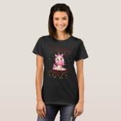 Christmas Is Magical Unicorn Lover T-Shirt (Vorne ganz)