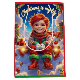 Christmas is my liefe, mittlere geschenktüte