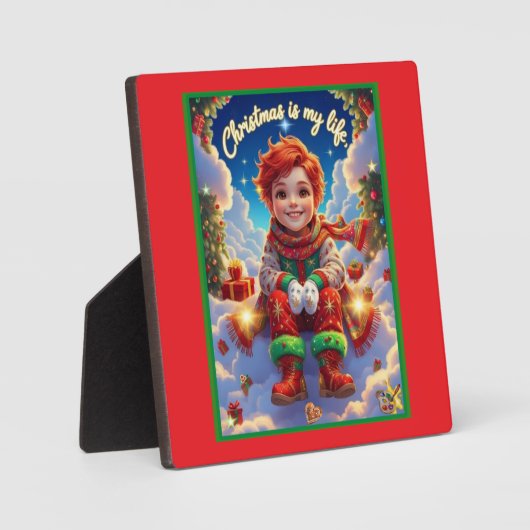 Christmas is my life, fotoplatte (Vorderseite)