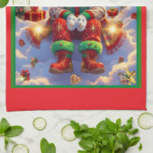 Christmas is my life, geschirrtuch (Gefaltet)