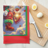 Christmas is my life, geschirrtuch (Viertel Falte)