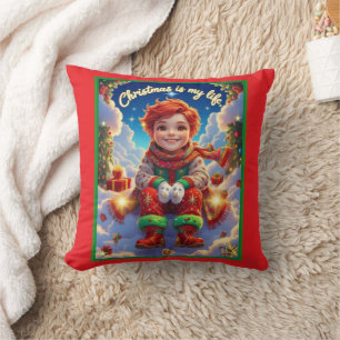 Christmas is my life, kissen