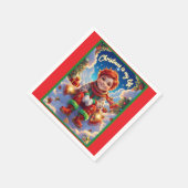 Christmas is my life, serviette (Ecke)