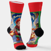 Christmas is my life, socken (Gewinkelt)