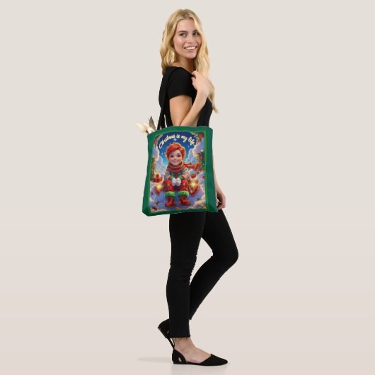 Christmas is my life, tasche (Am Model)
