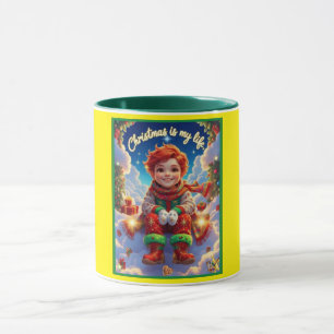 Christmas is my life, tasse