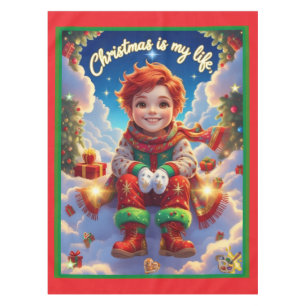 Christmas is my life, tischdecke