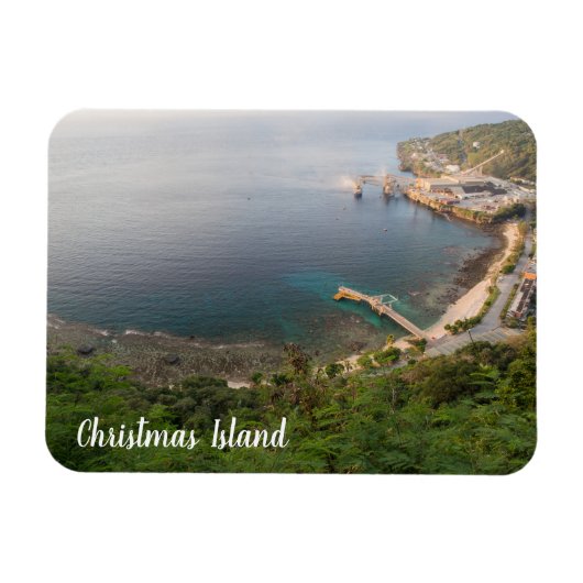Christmas Island Australia Magnet (Horizontal)