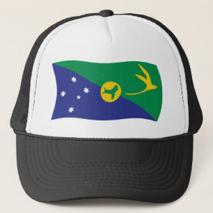 Christmas Island Flag Hat Truckerkappe
