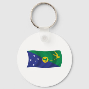 Christmas Island Flag Schlüsselanhänger