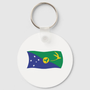 Christmas Island Flag Schlüsselanhänger